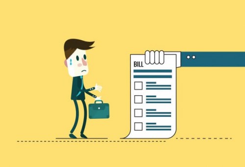 Empresario Chocado Olhando Suas Contas_1456 304