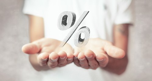 Taxa De Juros Do Icone De Porcentagem Do Sinal De Porcentagem_391052 612